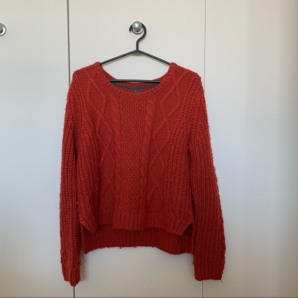 Orange Rituals Sweater
